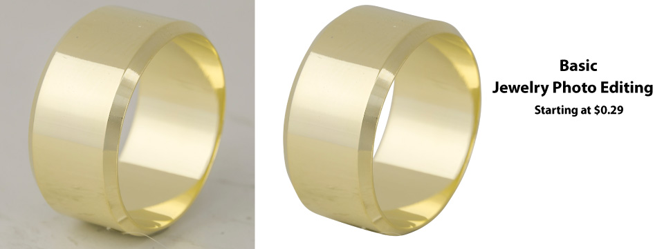 Basic Jewelry Photo Editing Service