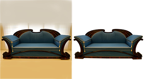 Clipping Path Service For Sofa
