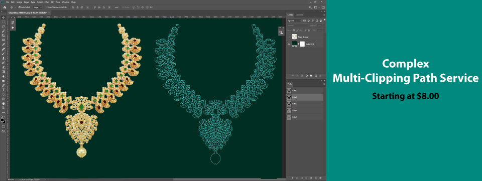 Complex Multi Clipping Path